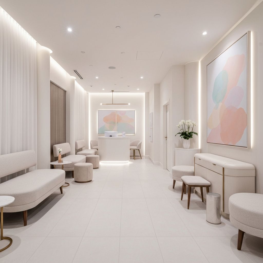 Hairchitech Spa luxury interior in Sunrise